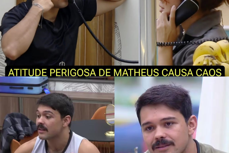 CASA DO PATRÃO: MATEUS ULTRAPASSA LIMITE, QUEBRA REGRAS E COLOCA SAÚDE DE TODOS EM RISCO