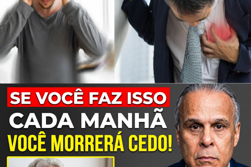 Doutor Lair Alerta: O Erro de 30 Segundos Pela Manhã que Pode Colocar Seu Coração em Risco Após os 60 Anos