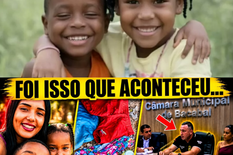 o pesadelo de Bacabal: POLÍCIA CONFIRMA SEQUESTRO DE CRIANÇAS e coronel revela o detalhe sombrio de que elas NUNCA ESTIVERAM NA FLORESTA