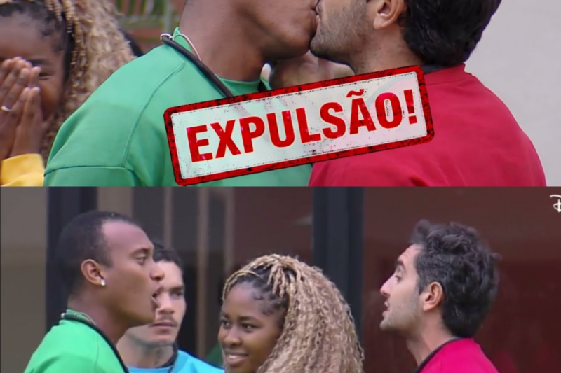 O limite do entretenimento televisivo e o BEIJO ROUBADO QUE EXIGE A EXPULSÃO SUMÁRIA na Casa do Patrão