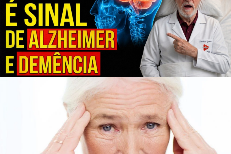 7 Coisas Que Você Faz Dormindo Que Podem Indicar Alzheimer e Demência!!!