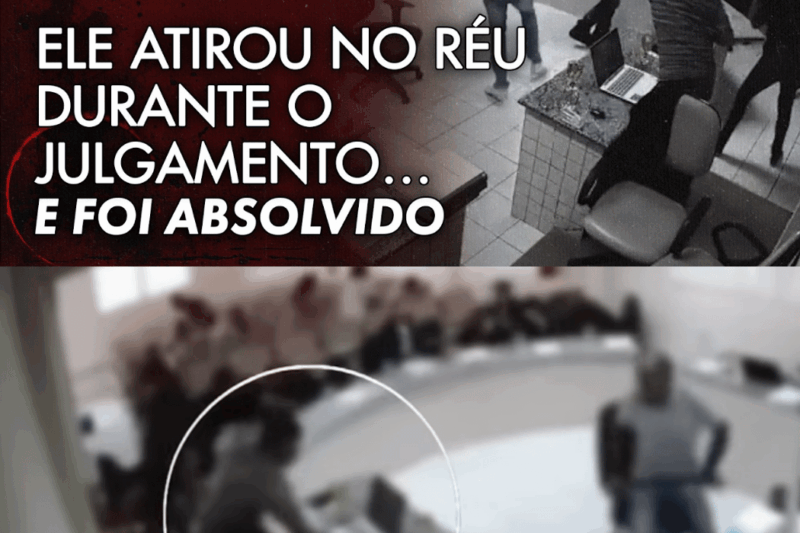 SHOCKING – Filho Invade Júri e Atira no Homem Que Matou Seu Pai