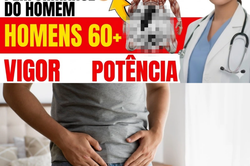 Descubra o Segredo! A Vitamina Que Homens de 60+ Devem Tomar Para Ficar Ereto!