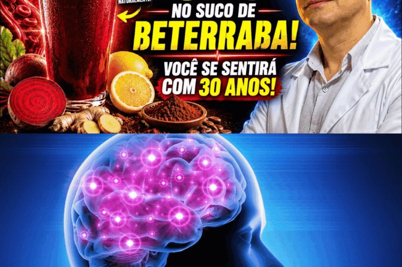 Ingrediente Secreto Que Muitos Ignoram! Adicione Isso ao Suco de Beterraba e Turbine a Circulação Naturalmente