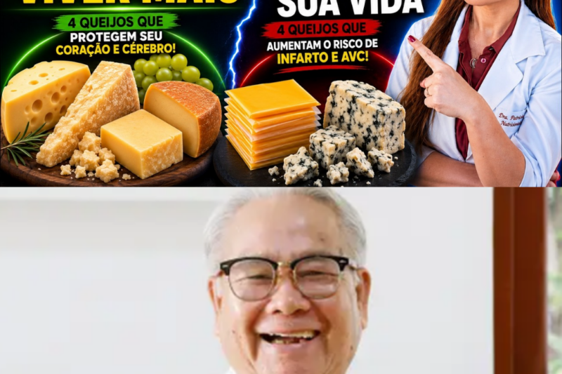 Tem Mais de 60 Anos? Descubra 4 Queijos Que Você NUNCA Deve Comer — e 4 Que Você Deve Comer Diariamente!