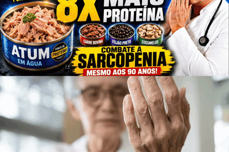 Esqueça as Sardinhas! Este Alimento Tem 8x Mais Proteína e Combate a Sarcopenia!