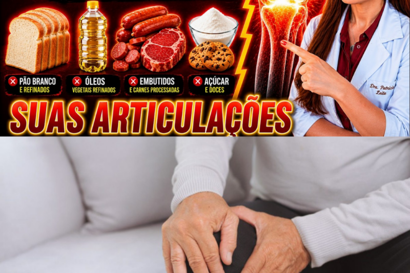 4 Alimentos Que Causam Inflamação nas Articulações Após os 60 — Pare Hoje Antes Que os Sintomas Pioram!