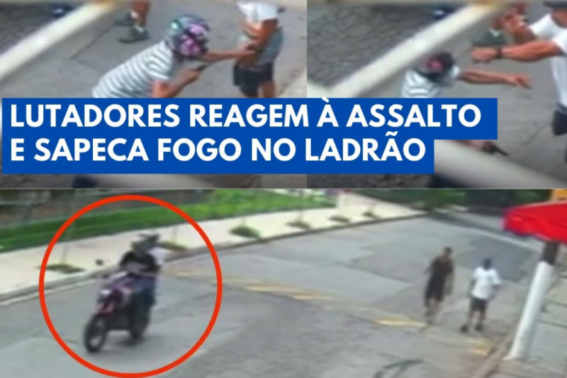 Lutador Reage a Assalto, Toma Arma e Entra em Confronto com Criminoso!