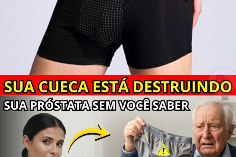 Você sabia que a peça de roupa que você vestiu hoje cedo pode estar destruindo sua próstata silenciosamente? Muitos homens acima dos 60 anos sofrem com inflamações crônicas e acordam várias vezes à noite sem saber que o verdadeiro culpado está na gaveta de roupas íntimas. Não é apenas sobre idade, é sobre um erro mecânico e térmico que quase nenhum médico menciona nas consultas de rotina. Descubra agora como um pequeno ajuste no seu dia a dia pode salvar sua saúde e devolver o controle do seu corpo. Clique e veja o protocolo completo no primeiro comentário.