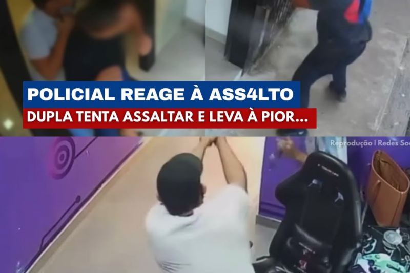 Policial Civil Reage a Assalto em Loja de Celulares e Bandidos Tentam Plano de Fuga Desesperado, Mas Um Detalhe Inesperado Muda Todo o Desfecho da Ação!