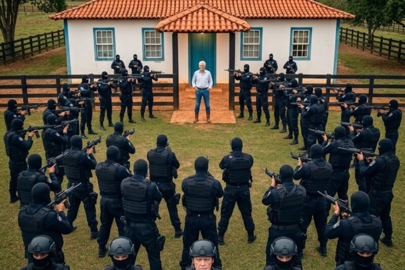 O PCC Tentou Tomar Uma Fazenda do Interior — Quando o Velho Falou, Ninguém Disse Nada