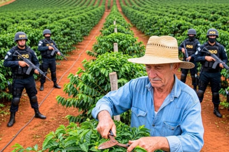 O PCC Tomou Uma Fazenda De Café — Quando O Velho Falou, Todos Pararam