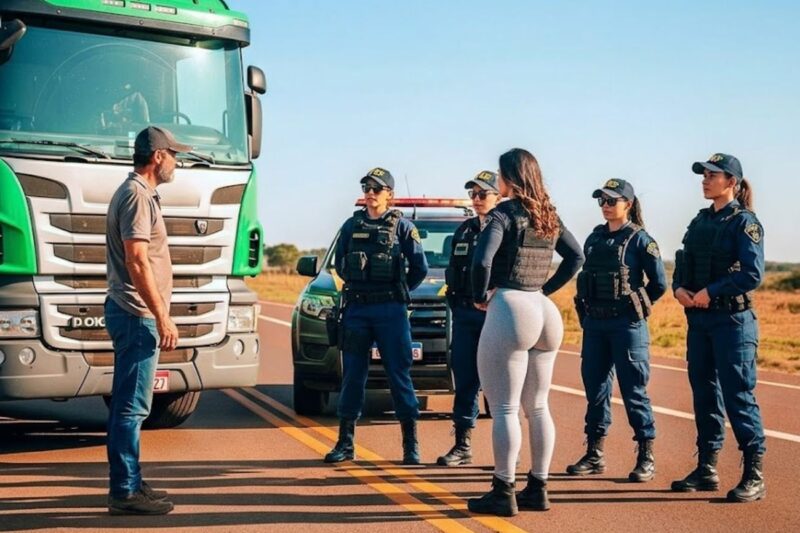 TENENTE TENTOU SE CRESCER MAS NÃO SABIA QUE O CAMINHONEIRO ERA UM FEDERAL!