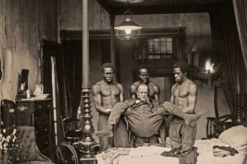 ESCÂNDALO REAL: Barão Paraplégico Ninfomaníaco Usava 3 Escravos por Dia PARA SE SATISFAZER em 1842