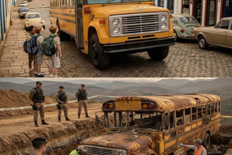 Ônibus Escolar Desapareceu Em Minas Gerais Em 1989 — 35 Anos Depois Uma Escavação Chocou A Polícia
