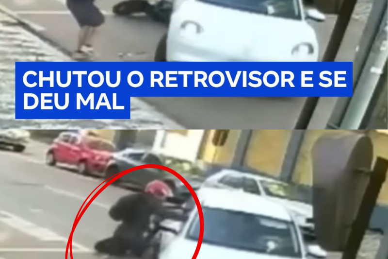 Valentões cercam motorista grávida de medo, quebram carro e sofrem o troco imediato em condomínio de luxo