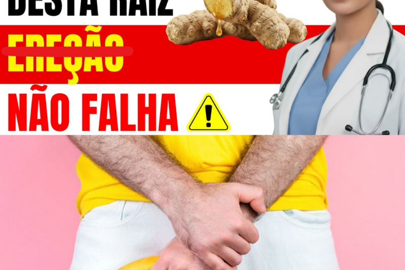 1 Colher Desta Raiz ao Acordar Pode Transformar Sua Vida Sexual: Ereção Nunca Mais Falha Após os 60, Aumenta Energia, Circulação e Confiança!