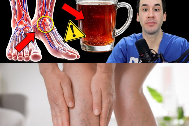 Beba Isso Para Aumentar Rapidamente o Fluxo Sanguíneo nas Pernas Após os 60!