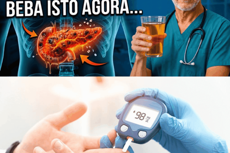 URGENTE: A Bebida Mais Poderosa Que Pode Limpar Seu Pâncreas, Regular o Açúcar do Sangue da Noite Para o Dia e Transformar Sua Saúde Metabólica!