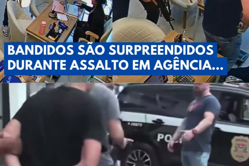 O Destino Não Perdoa: Assaltantes Invadem Agência de Turismo em São Paulo Mas Esbarram em Fuzil de Policiais Civis que Monitoravam Seus Passos