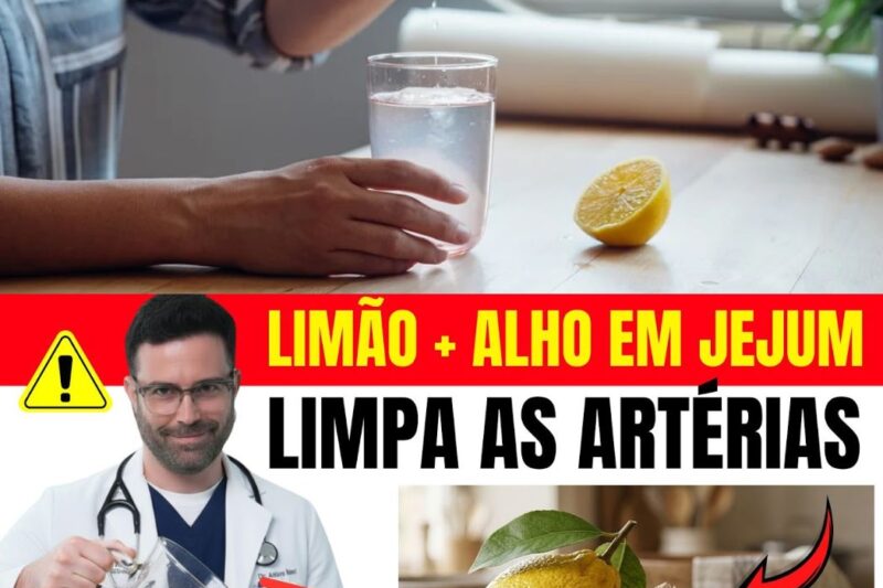Faça essa MISTURA em Jejum Todo Dia e Suas Artérias Se Limpam Sozinhas em 7 Dias