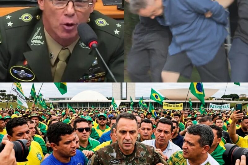 General que Prendeu Bolsonaristas em 08/01 Agora é Algemado em Brasília e Multidão Vai ao Delírio!