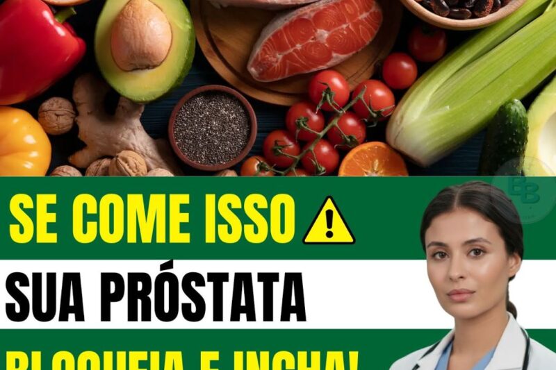 Alerta de saúde: 3 alimentos comuns estão inflamando sua próstata em silêncio e comprometendo sua virilidade! Homens de todas as idades estão consumindo sem saber, mas pequenas mudanças podem salvar sua saúde. Veja agora o que evitar, passo a passo nos comentários!