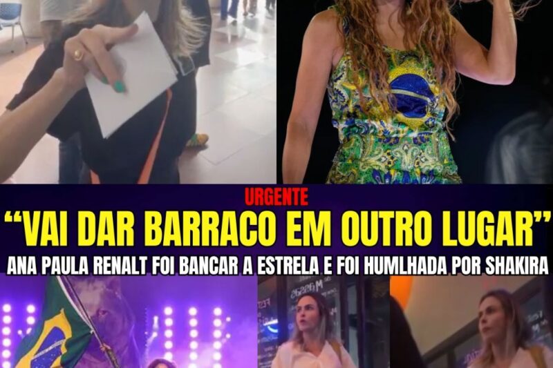 Shakira Humilha Ana Paula Renault ao Vivo: Confronto Entre Celebridade e Pseudo-Estrela Agita Redes Sociais!