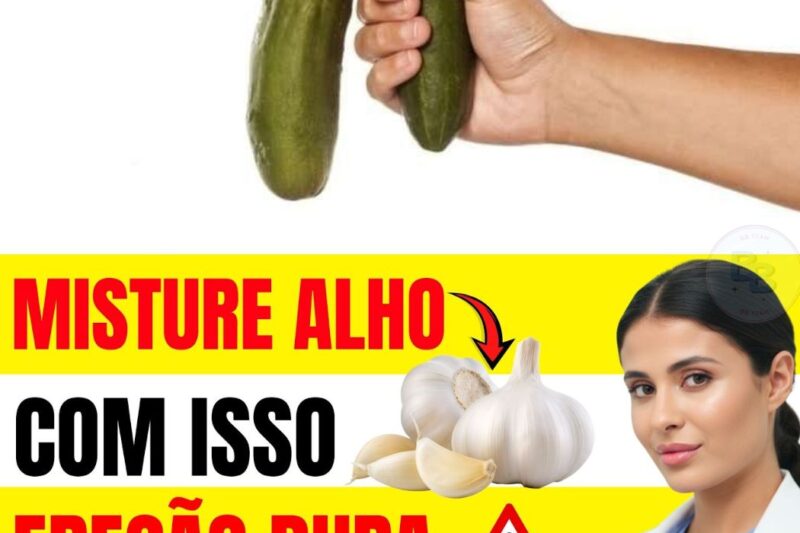Misture alho com ESTE ingrediente antes de dormir e sua ereção voltará mais forte do que nunca! Homens de todas as idades estão surpresos com os resultados comprovados naturalmente. Descubra como aplicar corretamente e recuperar sua potência sexual, passo a passo completo nos comentários!