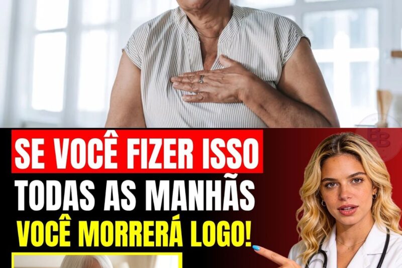 Alerta urgente: hábitos matinais comuns podem estar elevando o risco de ataque cardíaco silenciosamente! Cardiologistas explicam que apenas 30 segundos de descuido ao acordar podem ter efeitos graves. Aprenda como corrigir agora e proteger seu coração, todos os detalhes completos nos comentários!