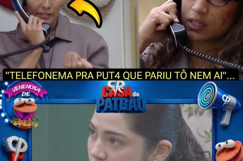 Casa do Patrão: Treta Explosiva! Nikita e Morena Quebram o Pau e Produção Fica no Meio da Confusão