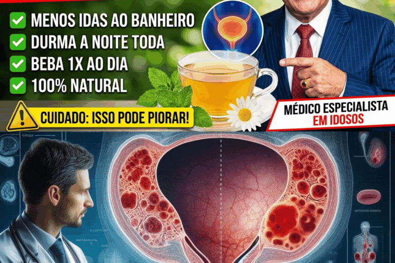 Atenção! Esse Chá Natural Está Mudando a Vida de Idosos: Controle da Urina em Apenas Algumas Semanas