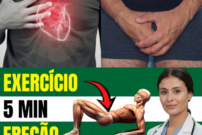 Choque Matinal: O Exercício de 5 Minutos Que Pode Reverter a Disfunção Erétil e Proteger Seu Coração Após os 60 Anos