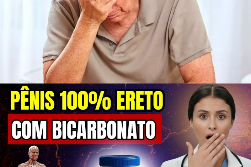 O Segredo do Bicarbonato que Pode Reativar a Energia e a Vitalidade Masculina Após os 60: Três Protocolos que Você Nunca Imaginou