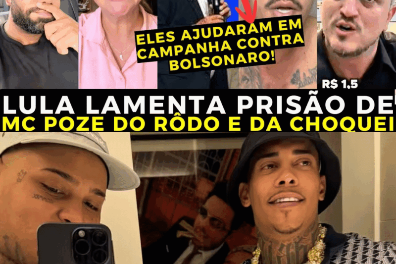 População comemora prisão de Mc Poze, Mc Ryan e dono da Choquei !! O que está por trás desse acontecimento?