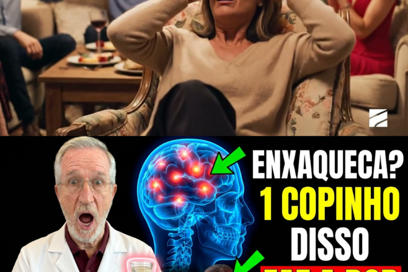 Enxaqueca e Dor de Cabeça? Descubra o Poder de 1 Copo que Pode Fazer a Dor SUMIR de Forma Rápida!
