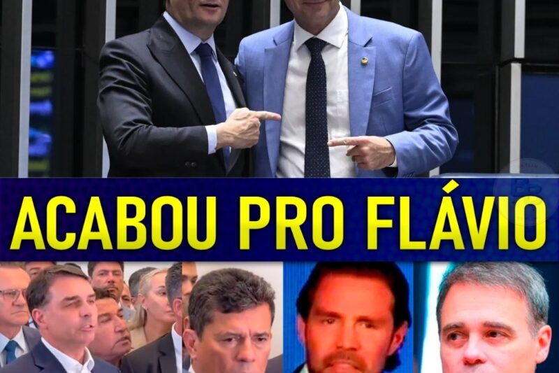 O castelo de cartas desmoronou completamente para a família Bolsonaro. Novas revelações bombásticas apontam que Flávio Bolsonaro mentiu para seus próprios aliados sobre as visitas secretas ao empresário preso Vorcaro. A situação ficou tão insustentável que até o ex-juiz Sergio Moro, que estava ao seu lado na coletiva, não conseguiu esconder o profundo constrangimento diante das desculpas esfarrapadas. O isolamento político é real e o fantasma da prisão volta a assombrar o clã. Descubra todos os detalhes dessa reviravolta chocante e o que vai acontecer agora acessando o artigo completo no primeiro comentário.