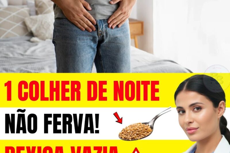 A semente milagrosa que desbloqueia a próstata! Apenas 1 colher à noite e você sente a diferença, mas atenção: nunca ferva isso! Especialistas confirmam efeitos naturais que aliviam problemas silenciosos da próstata e melhoram seu bem-estar. Quer saber como usar corretamente e aproveitar todos os benefícios? Todos os detalhes estão nos comentários!