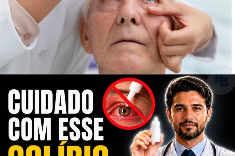 URGENTE para idosos: se você está usando ESTE colírio, pare imediatamente! Especialistas alertam que o uso contínuo pode estar danificando sua visão silenciosamente. Milhares de pessoas não percebem os efeitos até ser tarde demais. Descubra alternativas seguras e como proteger seus olhos, todos os detalhes estão nos comentários!