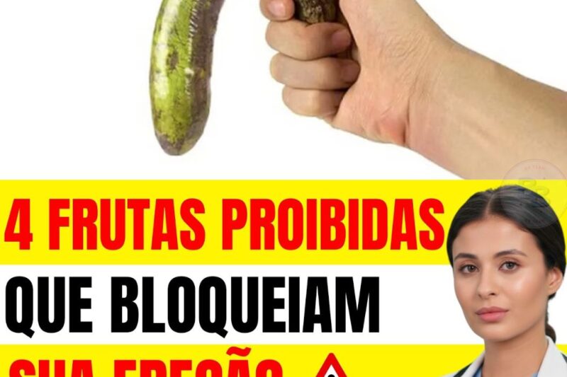 4 frutas que estão BLOQUEANDO sua ereção e que os médicos não contam! Mas calma: existem outras 4 frutas que fortalecem sua potência sexual naturalmente. Homens relatam aumento de energia, libido e desempenho ao incluí-las na dieta. Descubra quais frutas evitar e quais consumir, todos os detalhes estão nos comentários!