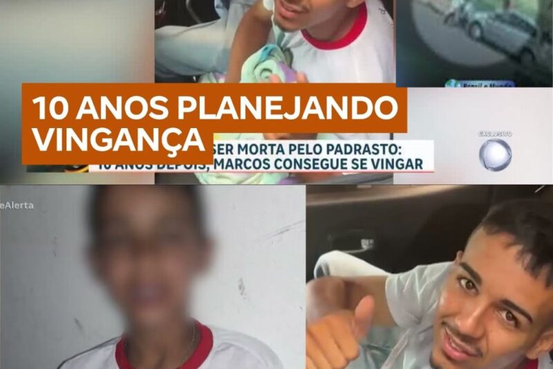 Criança de 9 anos espera uma década e é suspeita de matar o padrasto que assassinou sua mãe