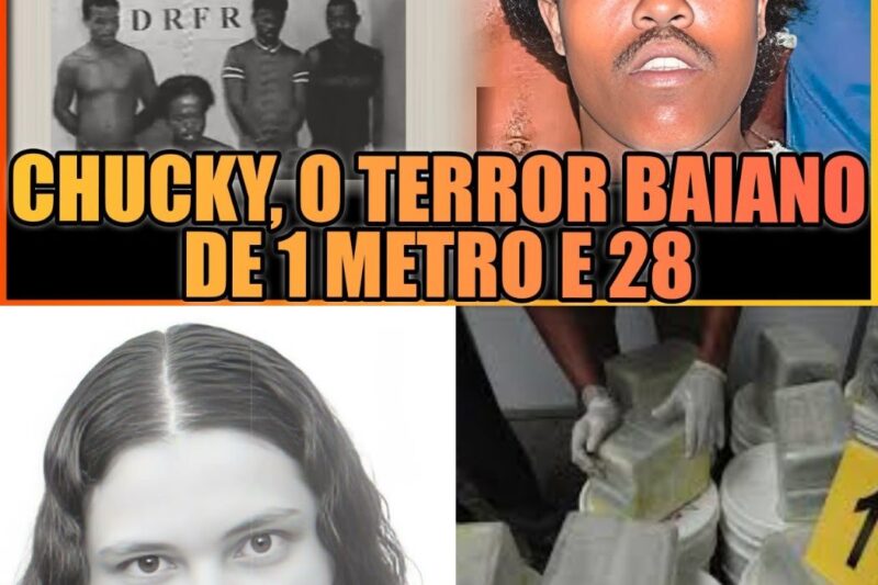 Chucky Baiano: o criminoso de 1,28 m que virou matador do tráfico e espalhou medo em Salvador