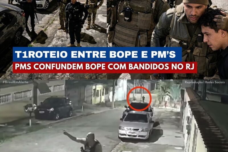 Policiais Militares Trocam Tiros com BOPE no Complexo do Alemão: Confusão e Tensão em Ação de Segurança