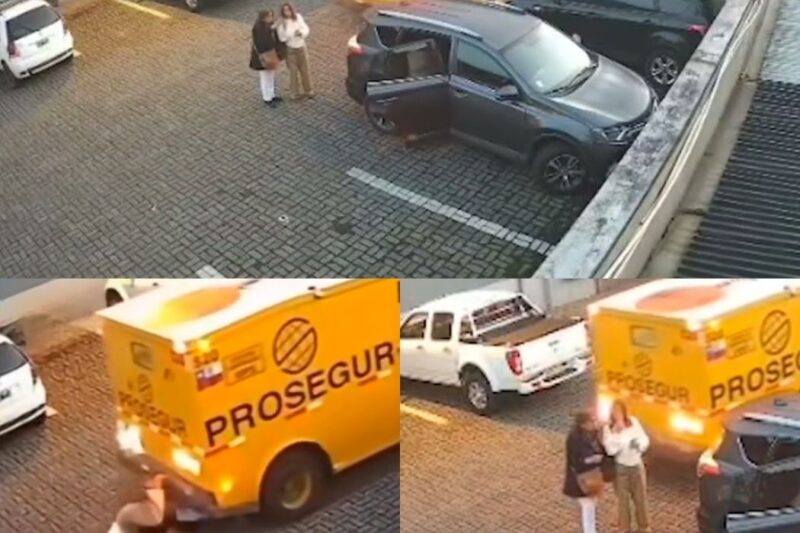 Duas Mulheres São Atropeladas por um Carro Forte em Estacionamento de Shopping: Desespero e Alerta sobre Segurança