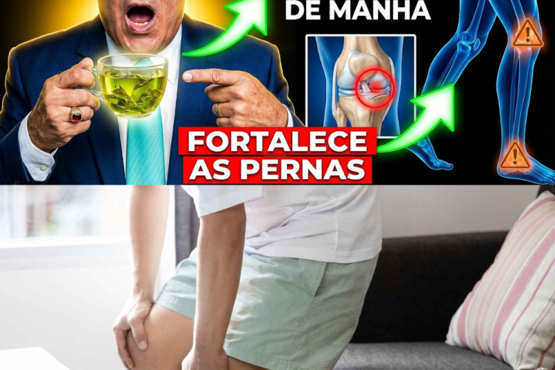 Dr. Lair Revela o Segredo Para Recuperar as Pernas Fracas: Beba Apenas 1 Copo Desse Elixir Poderoso Todos os Dias!!