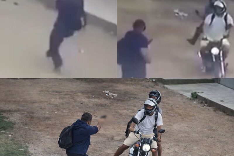 “ACHOU QUE ERA VÍTIMA, MAS ERA O CAPETA”: Assaltante aponta arma para PM de folga e leva ‘chuva de aço’ em 2 segundos; “Só sente o medo quando o ferro entra”, diz testemunha