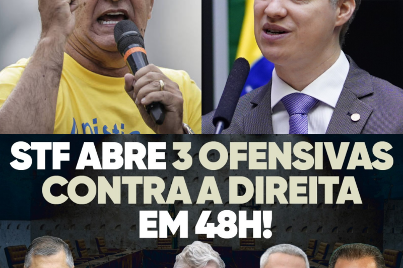 SUPREMO TRIBUNAL FEDERAL INVESTE TRÊS ATAQUES CONTRA FIGURAS DA DIREITA EM 48 HORAS: VAN HATTEM, GAYER E MALAFAIA! QUAIS SÃO AS MANOBRAS JUDICIAIS POR TRÁS DELAS E COMO ELAS PODEM MUDAR O CENÁRIO POLÍTICO DO PAÍS?