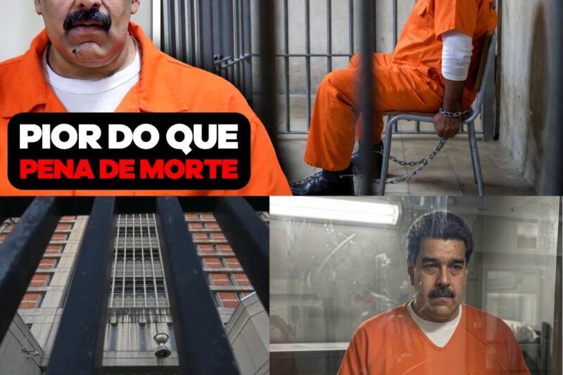 Do palácio à cela: o inferno de Nicolás Maduro na prisão de Brooklyn expõe a queda brutal de um líder que já viveu cercado de luxo e poder