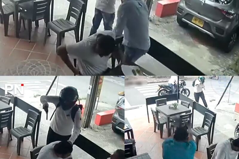 O que deveria ser um almoço de meio-dia tranquilo em família transformou-se em um cenário de guerra e pânico absoluto em questão de segundos. Um criminoso armado e usando capacete invadiu o restaurante focado em uma joia valiosa, mas não imaginava que a poucos metros dali estava um policial de folga altamente treinado. A reação foi imediata, implacável e deixou o estabelecimento sob uma chuva de balas. Toda a ação foi registrada por câmeras de segurança. Descubra o desfecho impressionante desse confronto e o destino dos envolvidos acessando o link nos comentários.
