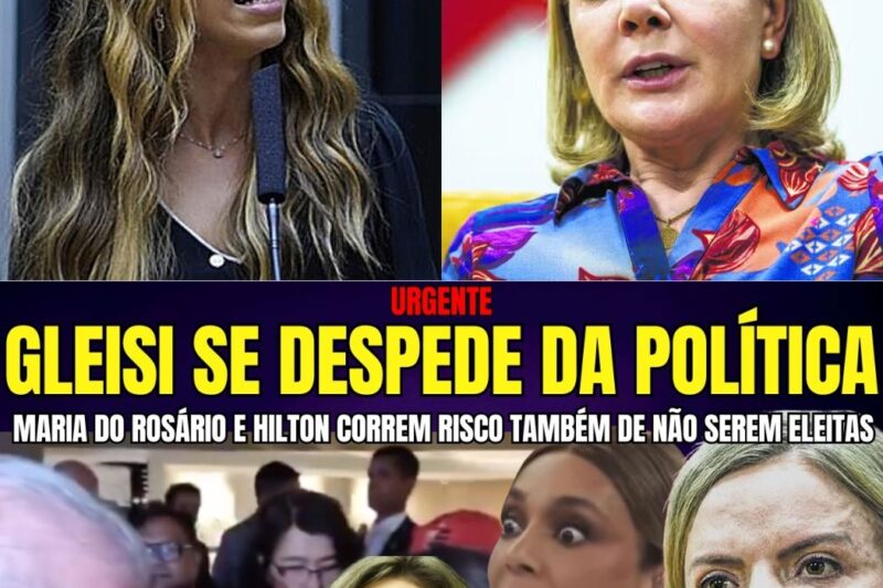 Gleisi Hoffmann e Petistas em Colapso no Paraná: Despedida da Política e Perda de Apoio Popular